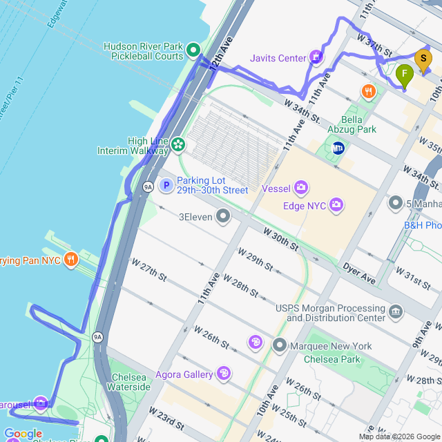 Route map for Run with G 43